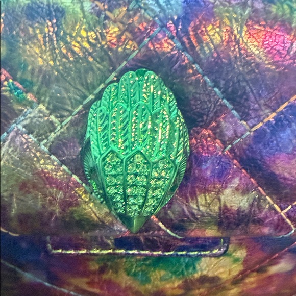 New Kurt Geiger Multicolor Quilted Shoulder Bag - Picture 4 of 5